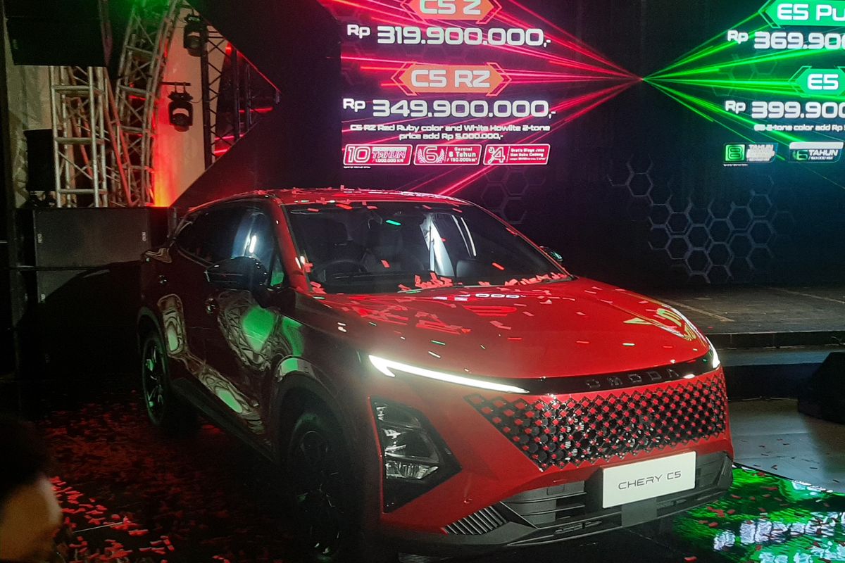 Chery Resmi Perkenalkan C5 dan E5 di Indonesia dengan Desain dan Teknologi Terkini